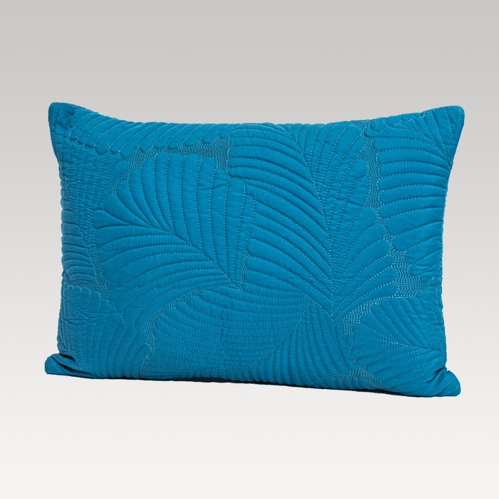 Teal store oblong pillow