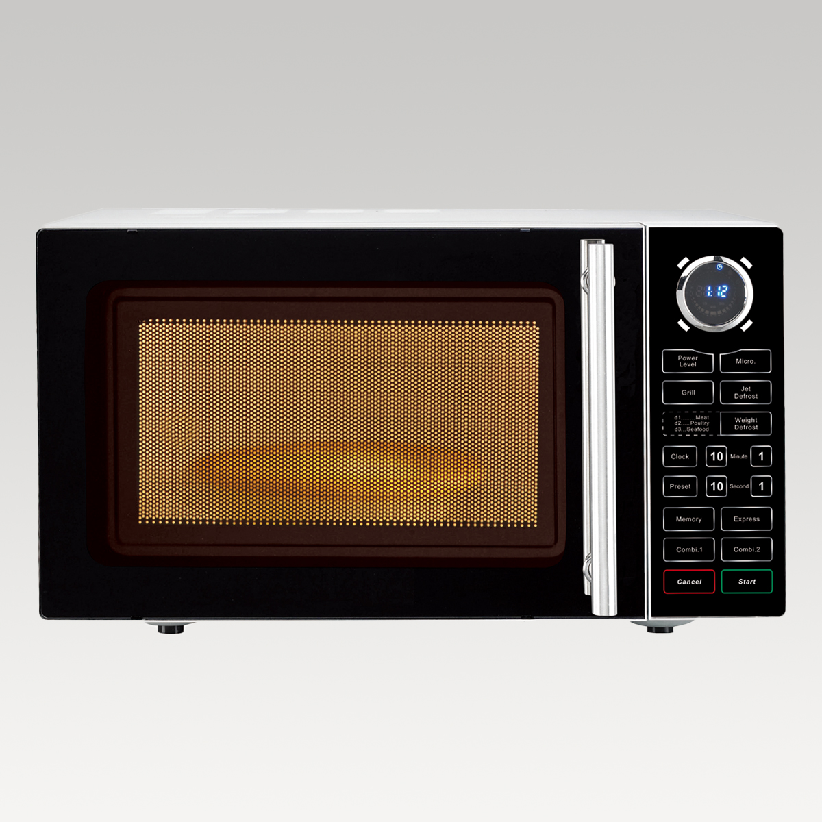 morphy richards black microwave